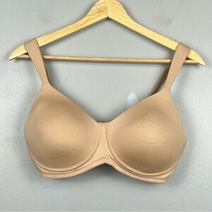 Amoena beige Lara Comfort 3D Pocketed Mastectomy wire free bra, 38B.